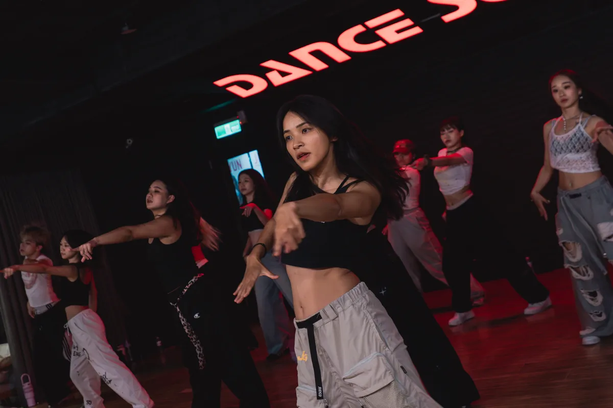 DANCE SOUL 舞蹈課上課情形