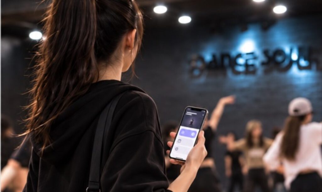 DANCE SOUL 舞魂街舞學校 1 學員使用 DANCE SOUL App 預約課程後準備上課
